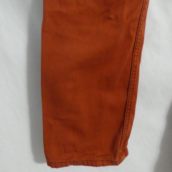 H&M Slim Fit, 11-12 years rusty / orange denim, GUC - Picture 14 of 15